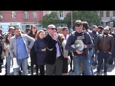 მიქაელ ავაგიანი სომეხთა გენოციდის 102-ე წლისთავისადმი მიძღნილ მანიფესტაციაზე